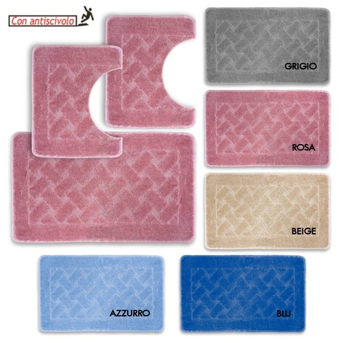 Tappeto bagno singolo set - tappeto,