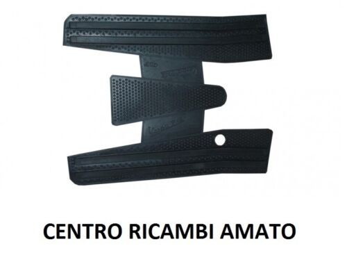 Tappeto centrale nero gomma - in,